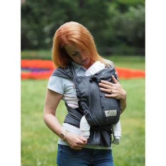 Storchenwiege WrapBabyCarrier Graphit | .